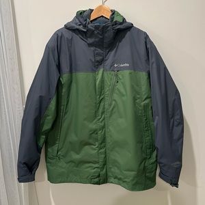 Men's Columbia 2 in 1 Omni Heat Winter Jacket / Size L